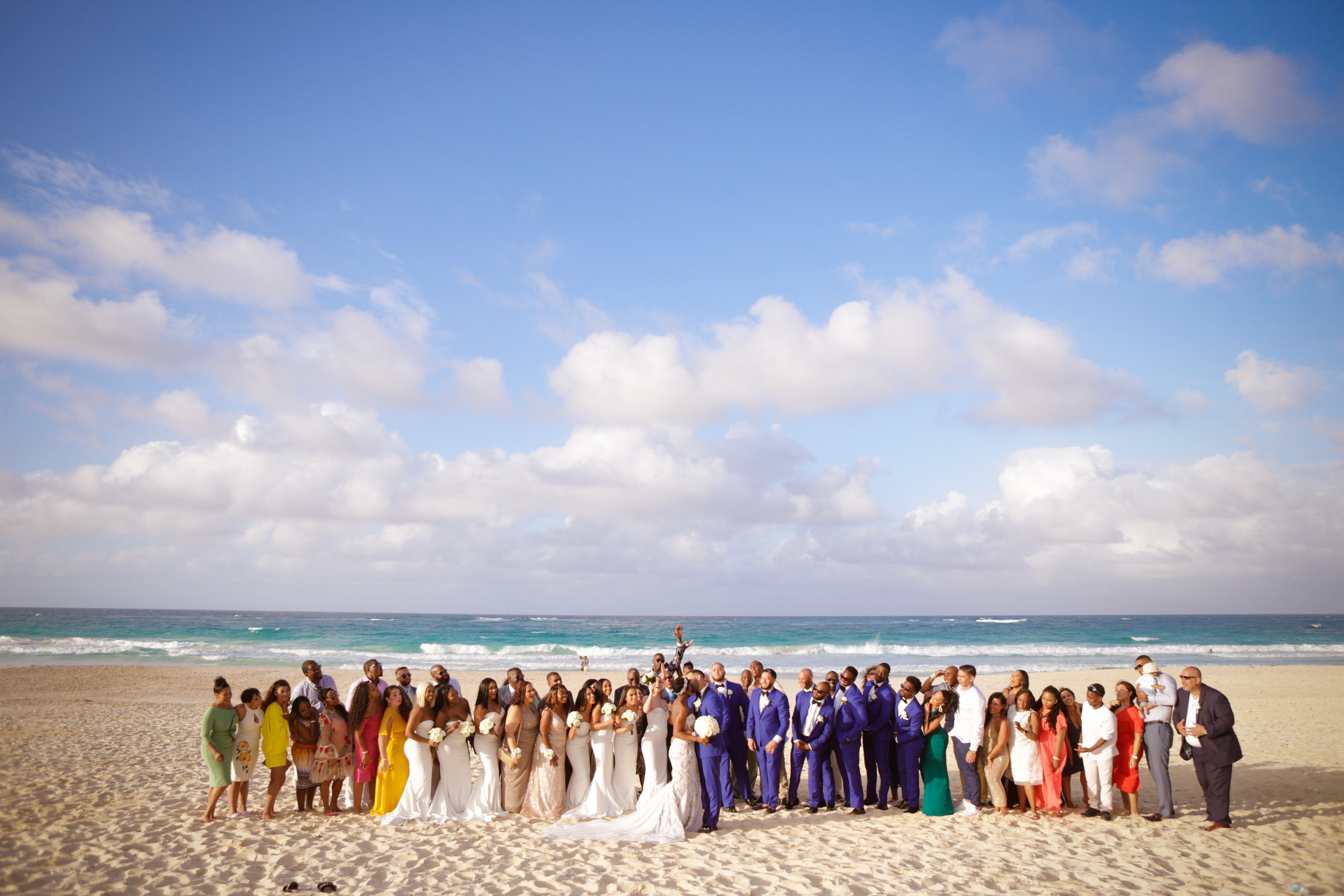 Bridal Bliss: Antonio And Alexis Brought Chic To The Beach For Their Gorgeous Wedding Day
